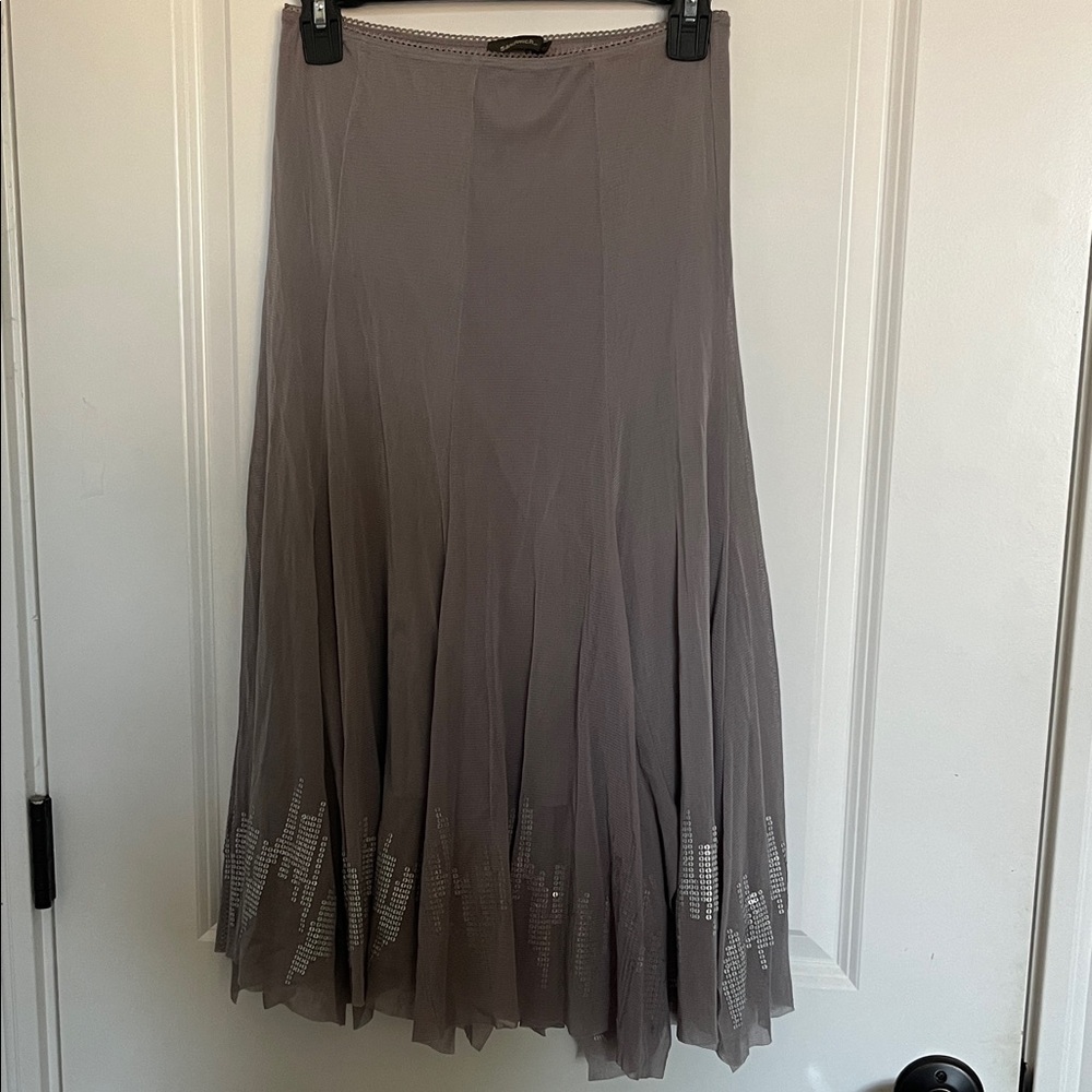Sandwich Elegant Gray Women's Skirt